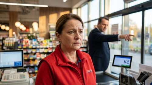 národ je rozdělený po rozsudku, kde šéf posílá prodavačku domů pozdě. soud vidí spoluvinu a země diskutuje o odpovědnosti.