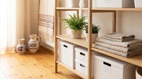 s tímto jednoduchým systémem pořádku bude váš domov uklizený a organizovaný po celý rok snadno a efektivně.