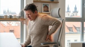 objevte, proč časté krátké sezení zatěžuje záda více než dlouhé nepřerušované posezení, a naučte se správné způsoby, jak pečovat o zdraví svého zad.