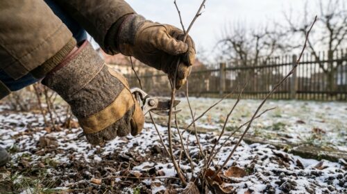 jednoduché zahradní opatření v lednu, které vám na jaře ušetří mnoho práce a usnadní péči o zahradu.
